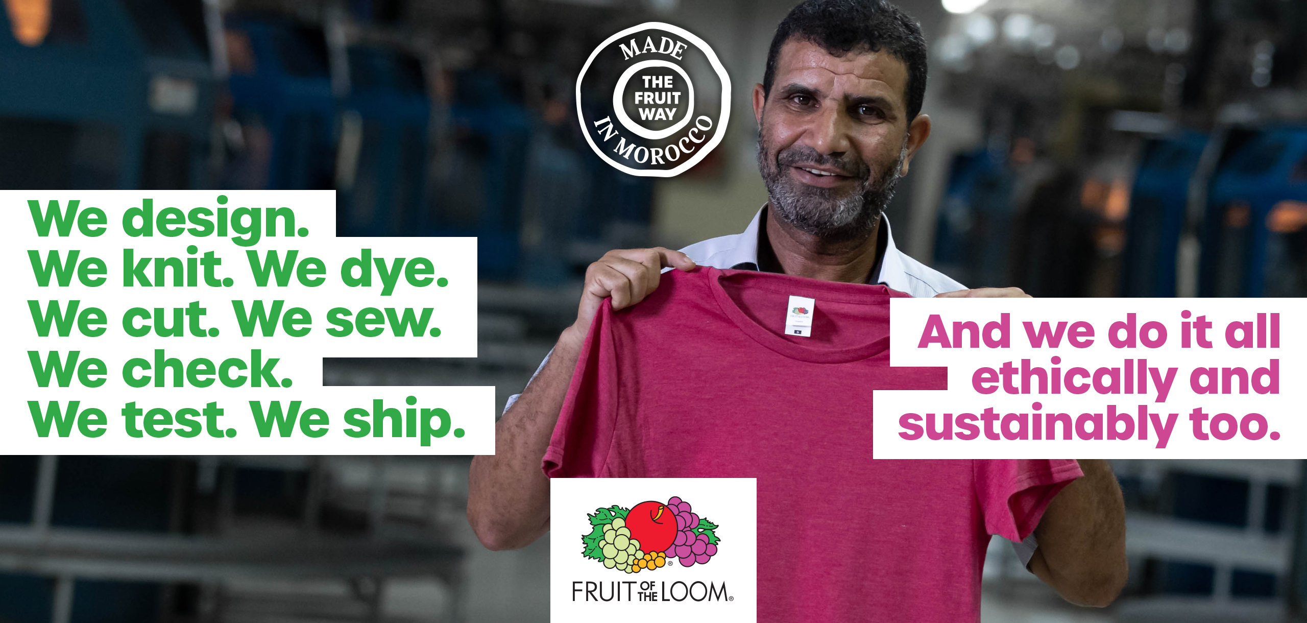 Fruit of the Loom - Imprint done right