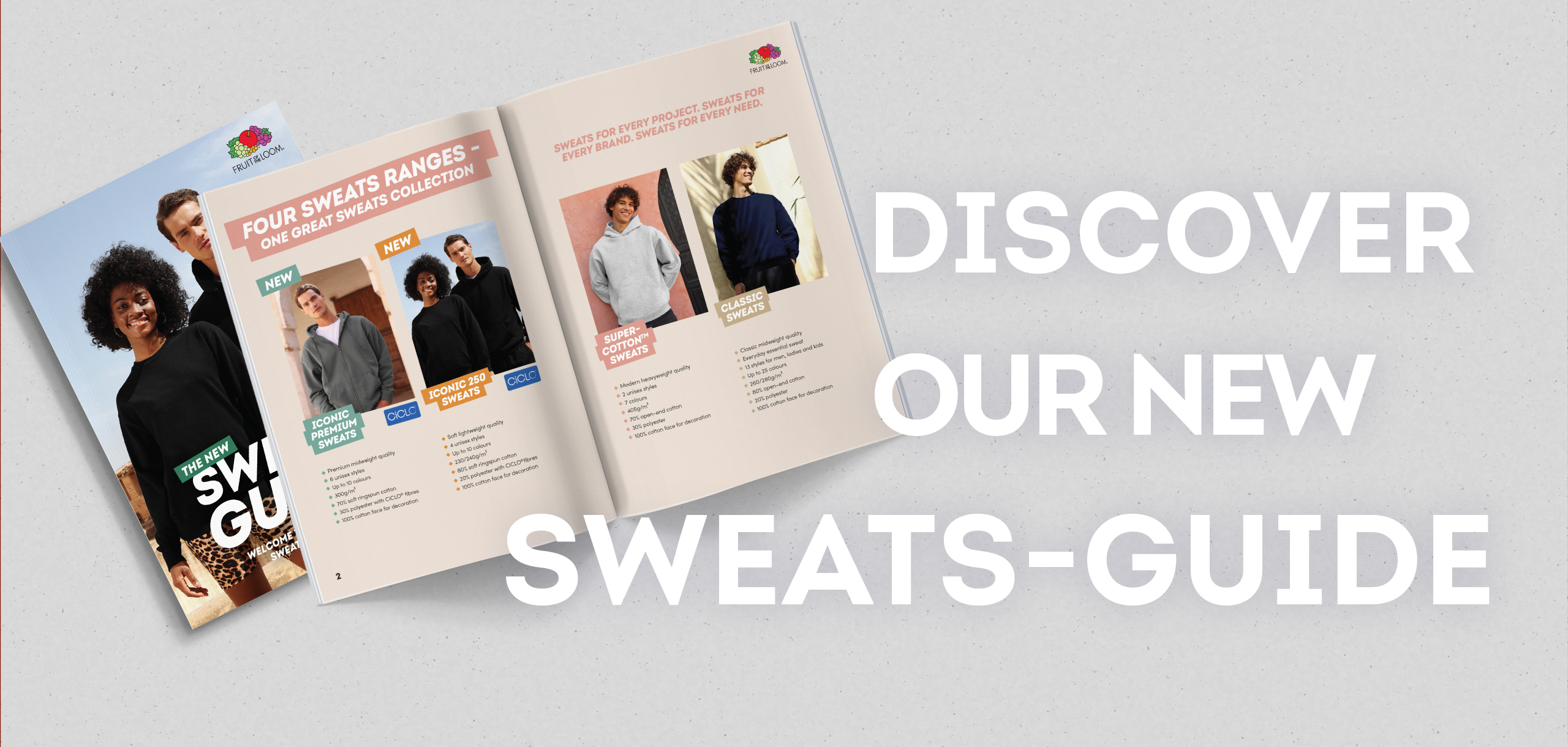 THE NEW SWEATS GUIDE | FRUIT OF THE LOOM EUROPE